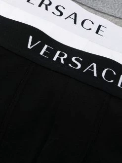 Versace Lot De Trois Boxers à Bande Logo A3278 NERO/ GRIGIO/ BIANCO 7 Versace Lot De Trois Boxers à Bande Logo A3278 NERO/ GRIGIO/ BIANCO -Pas Cher Versace Boutique 16358076 31523615 600