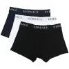 Versace Lot De Trois Boxers à Bande Logo Homme