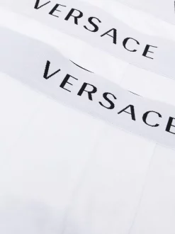 Versace Lot De Trois Boxers à Bande Logo Homme -Pas Cher Versace Boutique 16358079 31523620 600