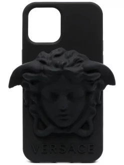 Versace Coque D'iPhone 12 Pro à Motif Medusa D41 BLACK