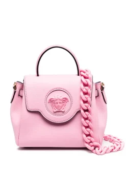 Versace 1P65V BABYPINK ORO VERSACE Petit Sac à Main La Medusa Femme