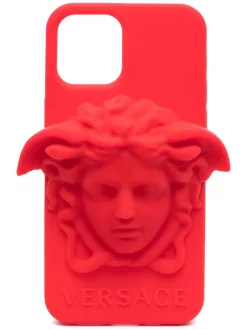 Versace KR3 GERANIUM Coque D'iPhone 12 Pro à Motif Medusa Femme