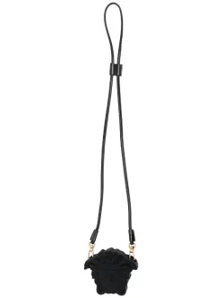 Versace 1B00V NERO-ORO étui Pour écouteur à Motif Medusa Femme