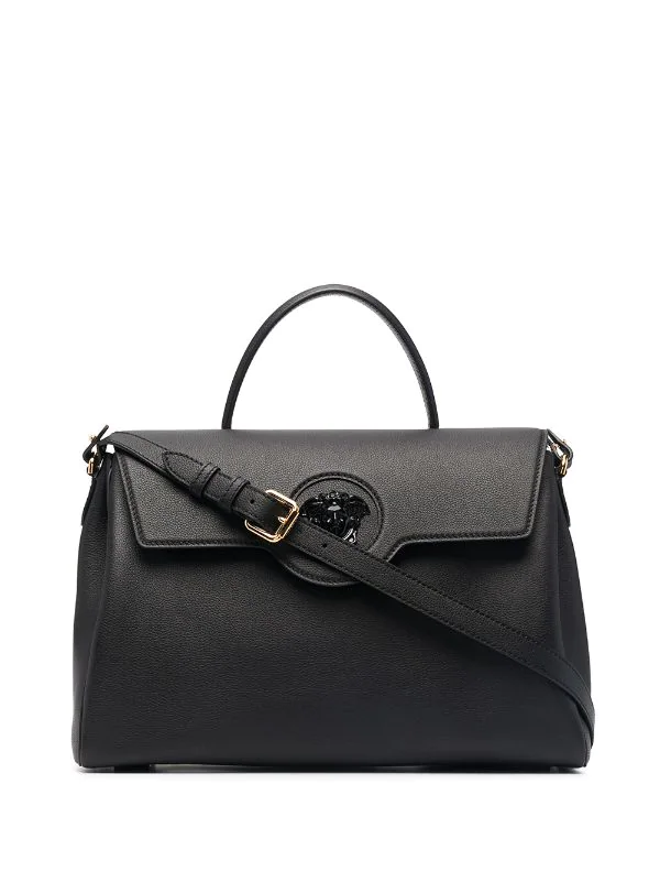 Versace Grand Sac à Main La Medusa K41NV BLACK 7 Versace Grand Sac à Main La Medusa K41NV BLACK – Image 7