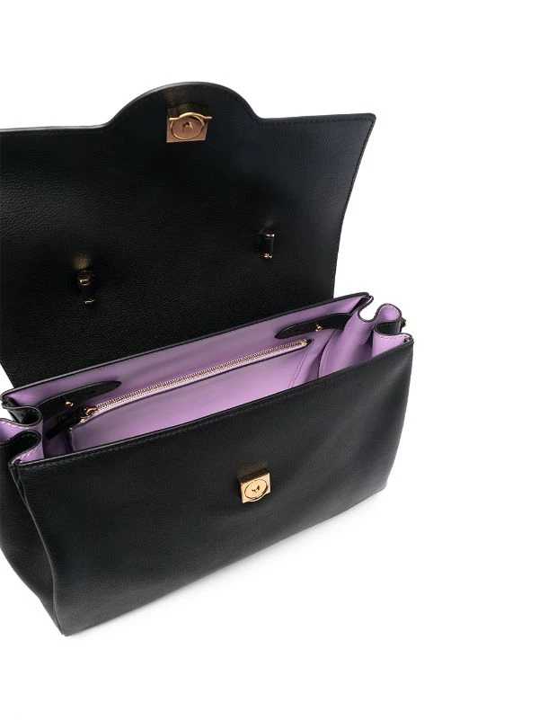 Versace Grand Sac à Main La Medusa K41NV BLACK 6 Versace Grand Sac à Main La Medusa K41NV BLACK – Image 6