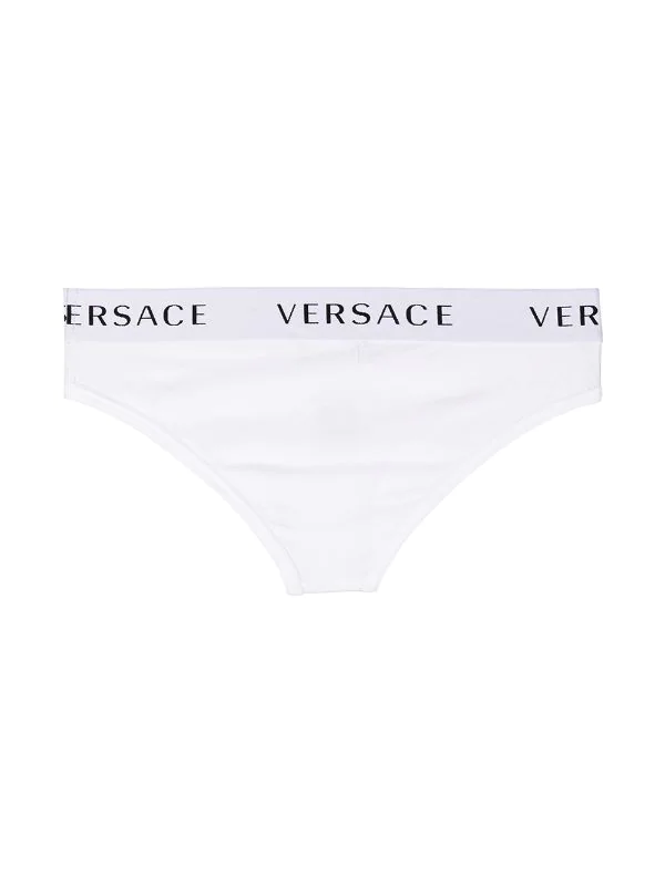 Versace Culotte à Taille à Logo Femme 2 Versace Culotte à Taille à Logo Femme – Image 2