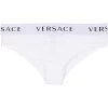 Versace Culotte à Taille à Logo Femme