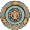 Versace Assiette Medusa Celest (30 Cm) Femme