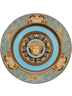 Versace Assiette Medusa Celest (30 Cm) Femme