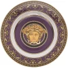 Versace PURPLE Assiette Medusa Marine (18 Cm) Femme