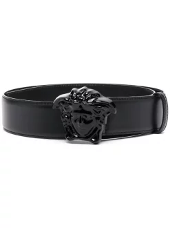 Versace Ceinture En Cuir K41NV NERO