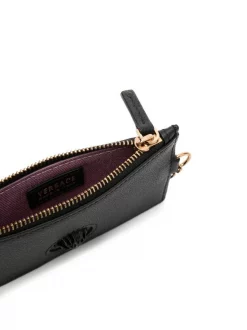 Versace Portefeuille Medusa En Cuir K41NV NERO + NERO + ORO VERSACE -Pas Cher Versace Boutique 16439568 32214076 600