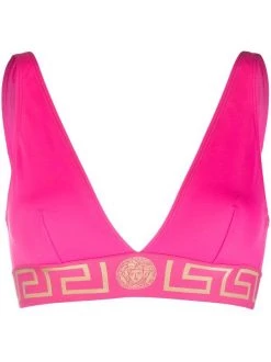 ( Access Edit ) Versace Haut De Bikini à Motif Greca Femme