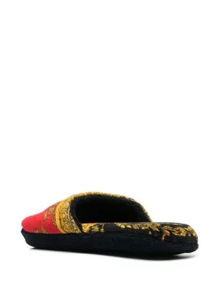 Versace Z7501 ROSSO - ORO - NERO Chaussons I Heart Baroque Homme -Pas Cher Versace Boutique 16454606 32402858 600
