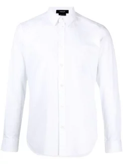 Versace Chemise Medusa En Popeline Homme