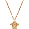 Versace KCVO CRYSTAL + ORO VERSACE Collier à Pendentif Medusa Homme