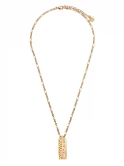 Versace Collier à Pendentif Logo Homme -Pas Cher Versace Boutique 16543487 32216012 600