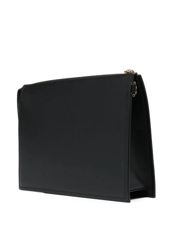 Versace Pochette à Plaque Medusa 1B00V NERO/ORO 3 Versace Pochette à Plaque Medusa 1B00V NERO/ORO – Image 3