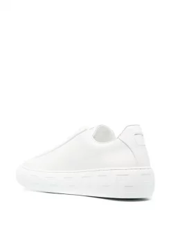Versace D01 BIANCO Baskets Greca Key Homme -Pas Cher Versace Boutique 16550162 32339913 600