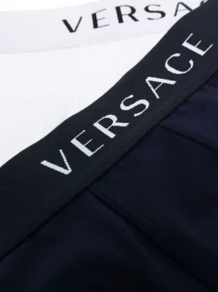 Versace Boxer à Ceinture à Logo A40I WHITE/ BLU -Pas Cher Versace Boutique 16557742 32446825 600