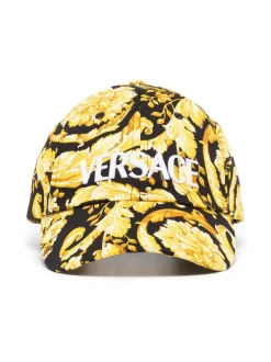 ( Access Edit ) Versace Casquette à Motif Barocco 5B000