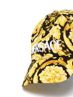 ( Access Edit ) Versace Casquette à Motif Barocco 5B000 -Pas Cher Versace Boutique 16569526 36617882 600