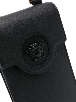 Versace K41NV BLACK Pochette Pour Smartphone La Medusa Femme -Pas Cher Versace Boutique 16652553 32599147 600