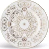Versace WHITE, GOLD Assiette Medusa Gala (18 Cm) Femme