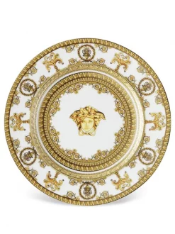 Versace MULTICOLOR Assiette En Porcelaine I Love Baroque (18 Cm) Femme