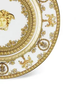 Versace MULTICOLOR Assiette En Porcelaine I Love Baroque (18 Cm) Femme -Pas Cher Versace Boutique 16662139 33610301 600