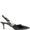 Versace BLACK Escarpins à Bride Arrière Femme