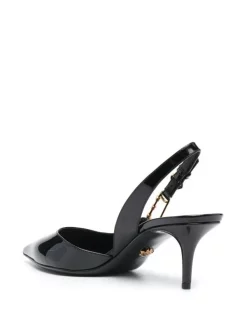Versace BLACK Escarpins à Bride Arrière Femme -Pas Cher Versace Boutique 16678754 32697269 600