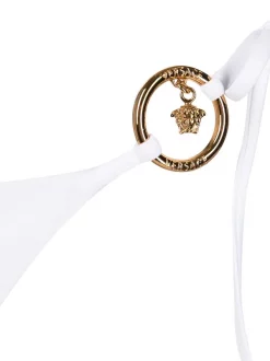 Versace A1001 OPTICAL WHITE Bas De Bikini Medusa à Détail D'anneau Femme -Pas Cher Versace Boutique 16700230 33128894 600
