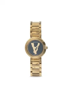 Versace CHAMPAGNE Montre T3-Mini Virtus 28 Mm Femme