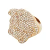 ( Access Edit ) Versace Bague Medusa Sertie De Cristaux Femme