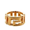 ( Access Edit ) Versace 3J000 GOLD Bague à Détail Greca Femme