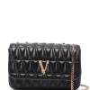 Versace Sac Porté épaule Virtus Matelassé Femme