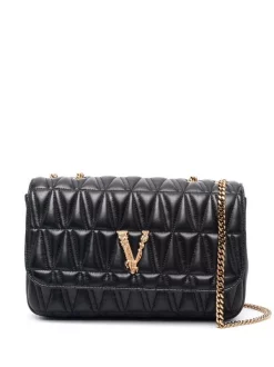 Versace Sac Porté épaule Virtus Matelassé Femme