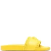 Versace Claquettes à Motif Medusa 1Y020 YELLOW