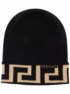 Versace Bonnet Greca Femme