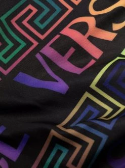 Versace Maillot De Bain à Imprimé Greca 5B020 BLACK+ MULTICOLOR -Pas Cher Versace Boutique 16805924 33355241 600