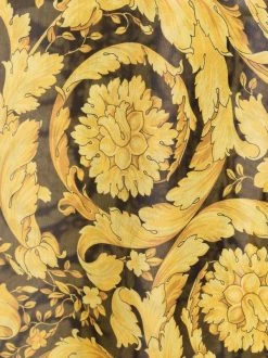 Versace Caftan En Soie à Imprimé Baroque Femme -Pas Cher Versace Boutique 16805932 33356422 600