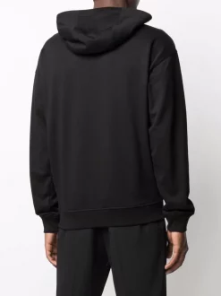 ( Positively Conscious ) Versace Hoodie Zippé à Logo Imprimé Homme -Pas Cher Versace Boutique 16805946 33556061 600