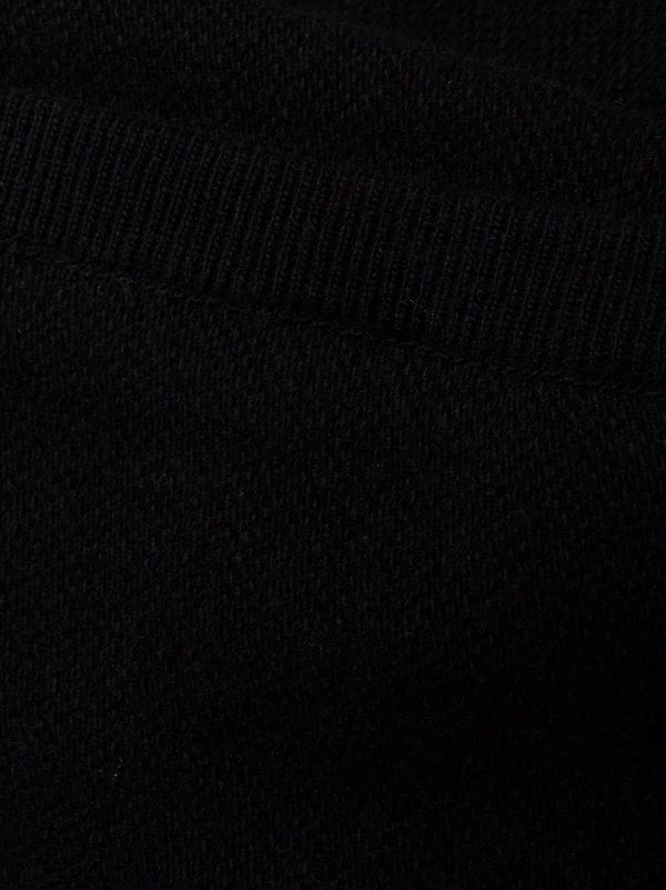 Versace A1008 BLACK Pantalon De Jogging à Logo Homme 7 Versace A1008 BLACK Pantalon De Jogging à Logo Homme – Image 7