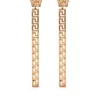 Versace Boucles D'oreilles Pendantes Greca Femme