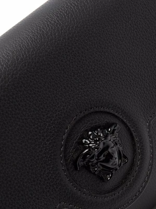 Versace Portefeuille La Medusa K41NV BLACK BLACK VERSACE GOLD 4 Versace Portefeuille La Medusa K41NV BLACK BLACK VERSACE GOLD – Image 4
