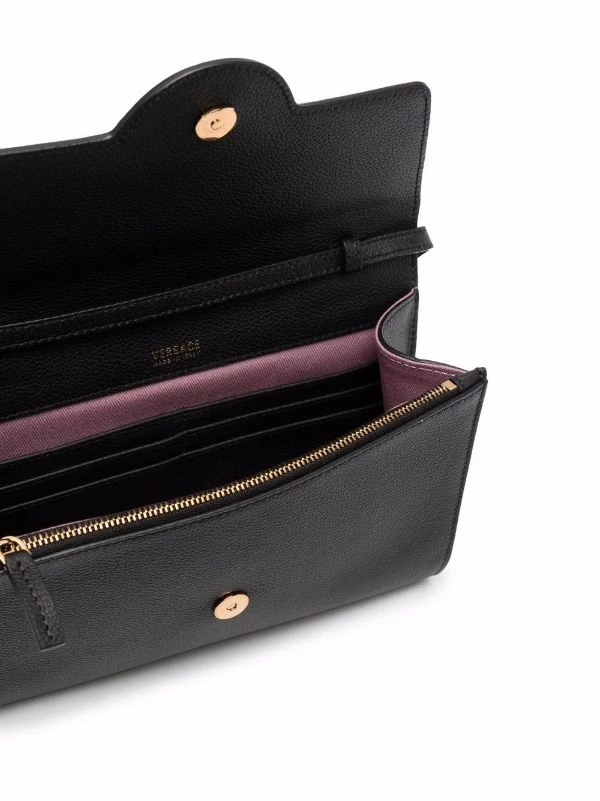 Versace Portefeuille La Medusa K41NV BLACK BLACK VERSACE GOLD 5 Versace Portefeuille La Medusa K41NV BLACK BLACK VERSACE GOLD – Image 5