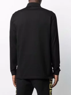 Versace 2B130 BLACK GOLD Polo Medusa à Manches Longues Homme -Pas Cher Versace Boutique 16806581 33374588 600