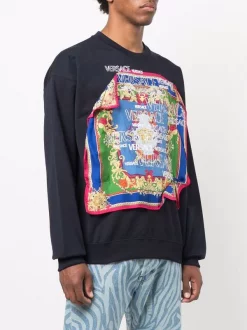 Versace Sweat à Détail De Foulard Homme -Pas Cher Versace Boutique 16806582 34215586 600