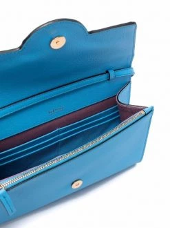 Versace Portefeuille La Medusa 1U38V BLUE + BLUE + ORO VERSACE -Pas Cher Versace Boutique 16806606 33331829 600